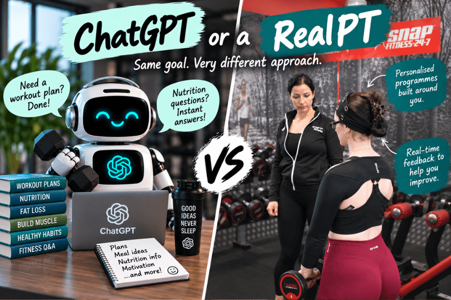 chatgpt vs personal trainer